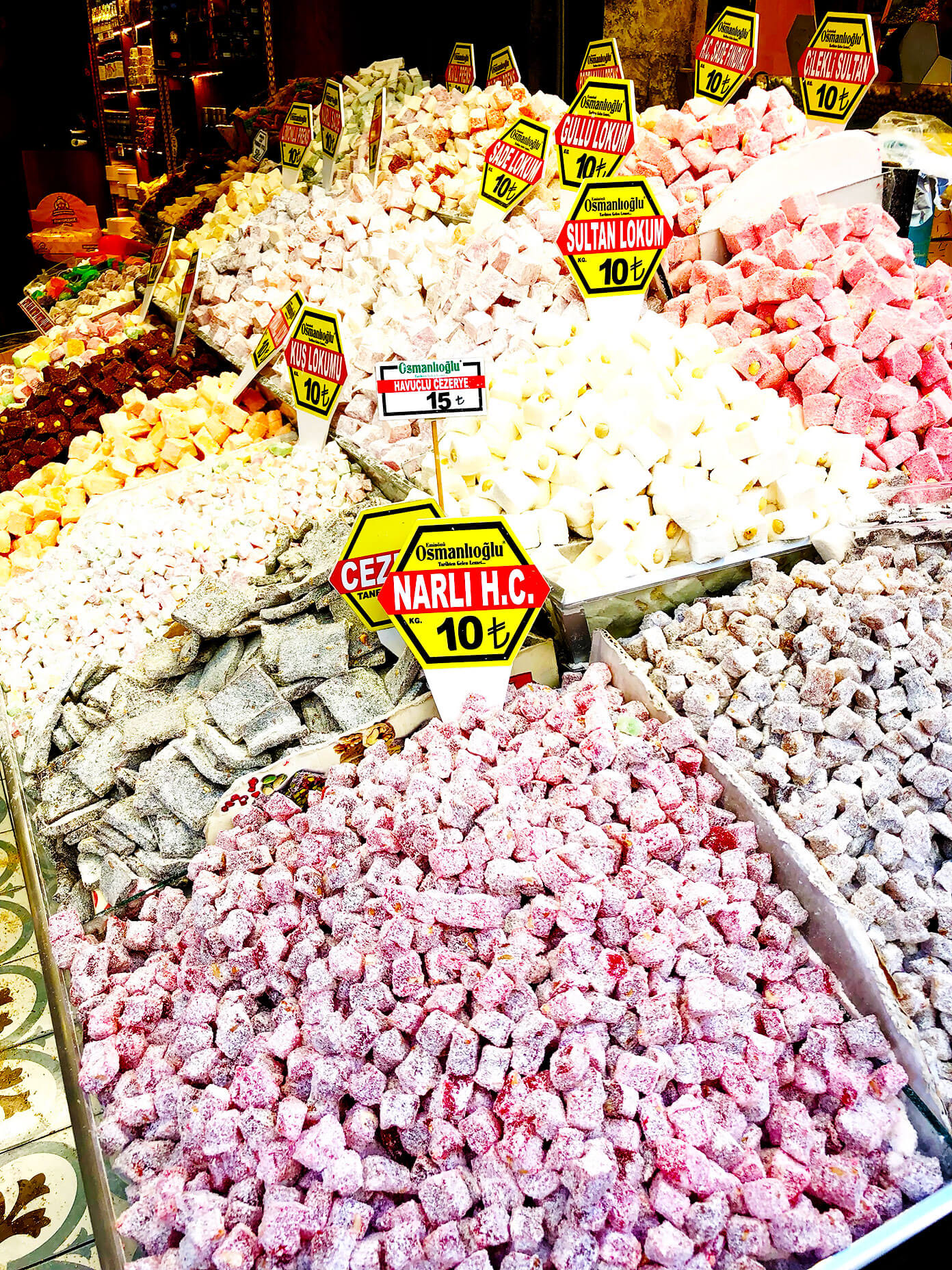 Turkish Delight Spice Market Istanbul