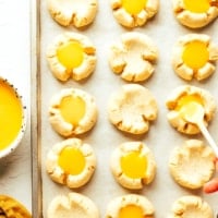 Lemony Thumbprint Cookies